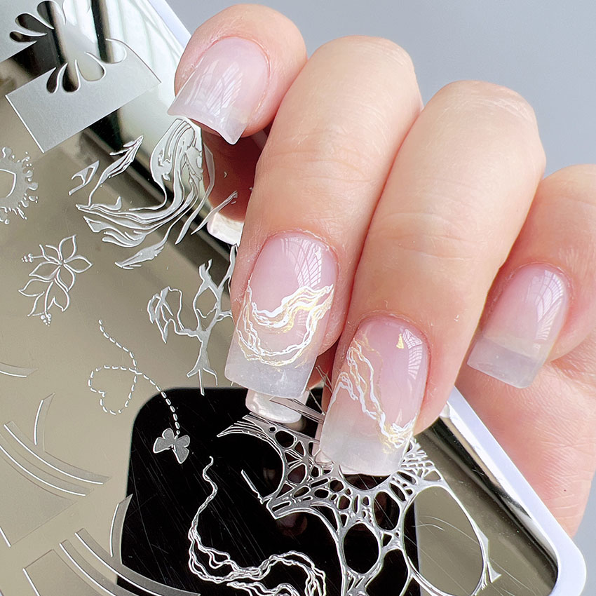 Nail Art Stamping Kit - XMQ 네일 스탬프 스틸 네일 아트