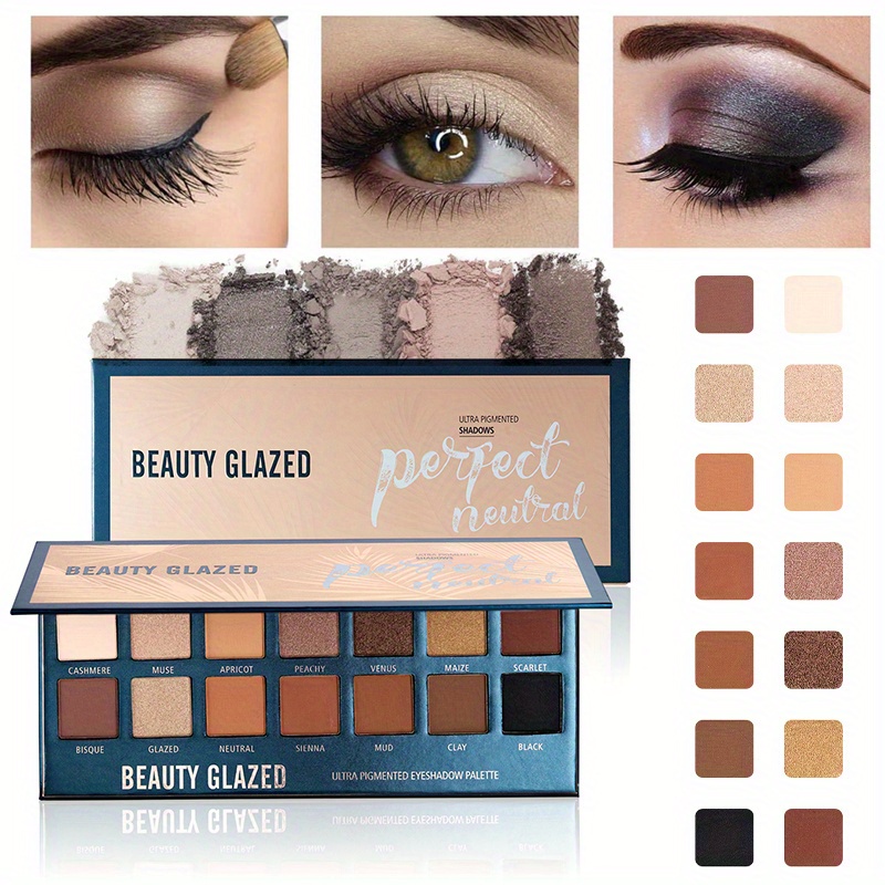 Beauty Makeup Eyeshadow Palette - 뷰티 글레이즈 14 색 아이 섀도우