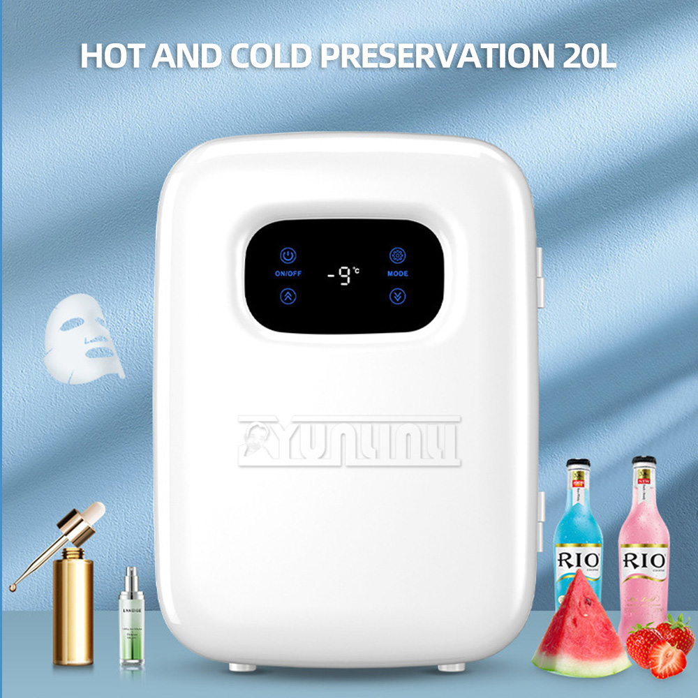 Beauty Makeup Fridge - 20L 자동차 냉장고 휴대용 미니 다기능