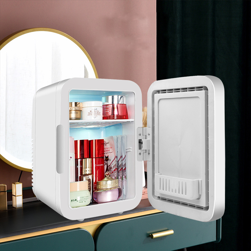 Beauty Makeup Fridge - 미니 화장품 냉장고, 휴대용 뷰티 냉장고,