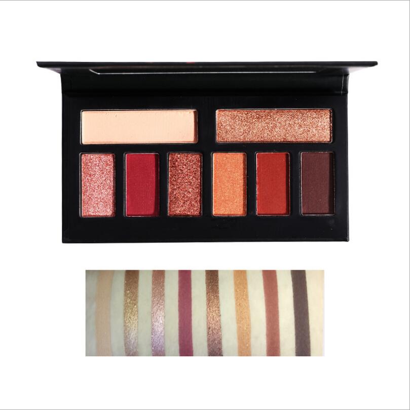 Beauty Makeup Eyeshadow Palette - 방수 누드 쉬머 글리터 팔레트, 매트