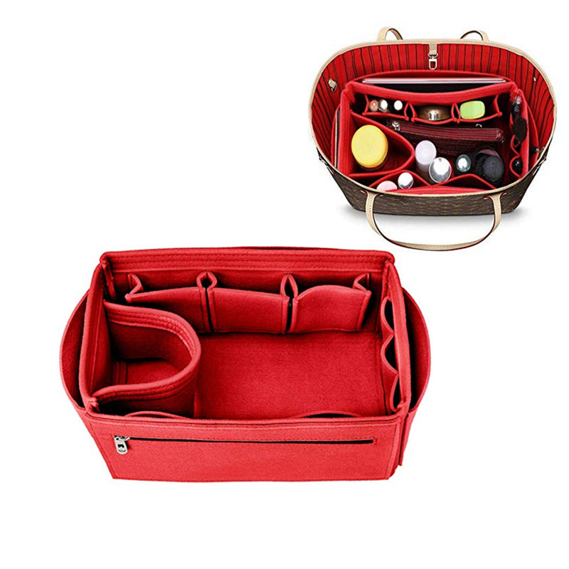 Ysl Beauty Makeup Bag - 메이크업 주최자 펠트 천 핸드백 주최자