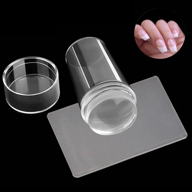 Nail Art Stamping Kit - 네일아트 스탬핑 플레이트 키트 프렌치 매니큐어