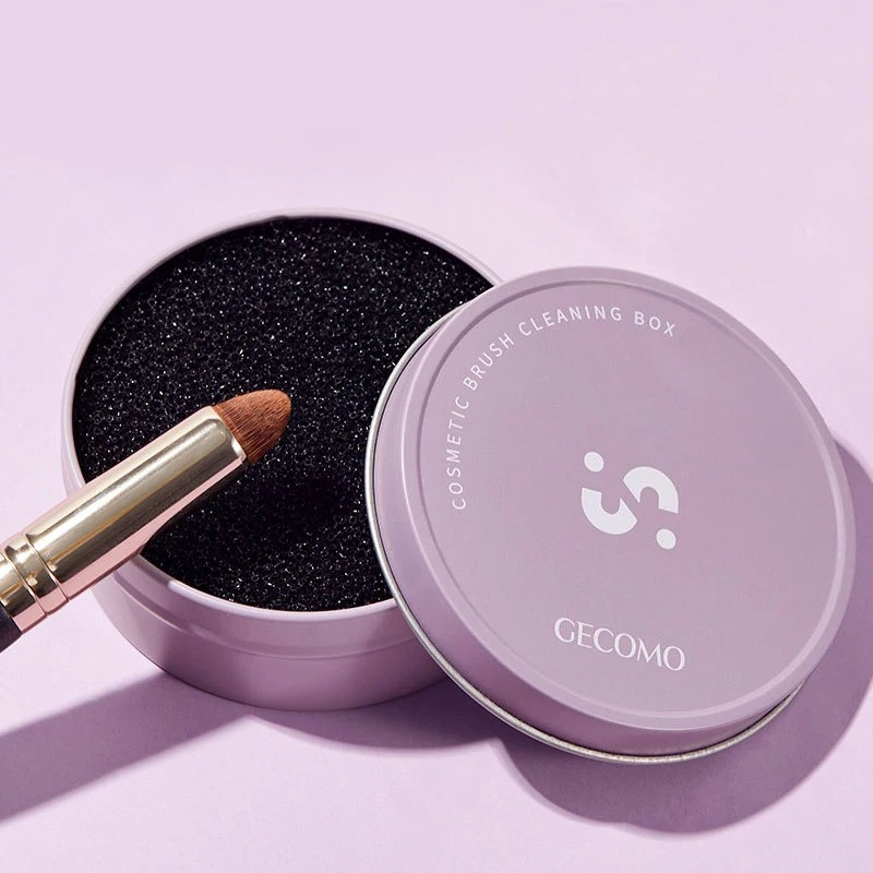 Cosmetic Sponge - 메이크업 브러쉬 클리닝 박스 빠른 세척