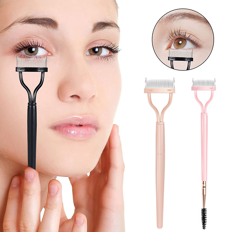 Beauty And Makeup Quotes - 접이식 속눈썹 브러쉬 빗 마스카라 컬