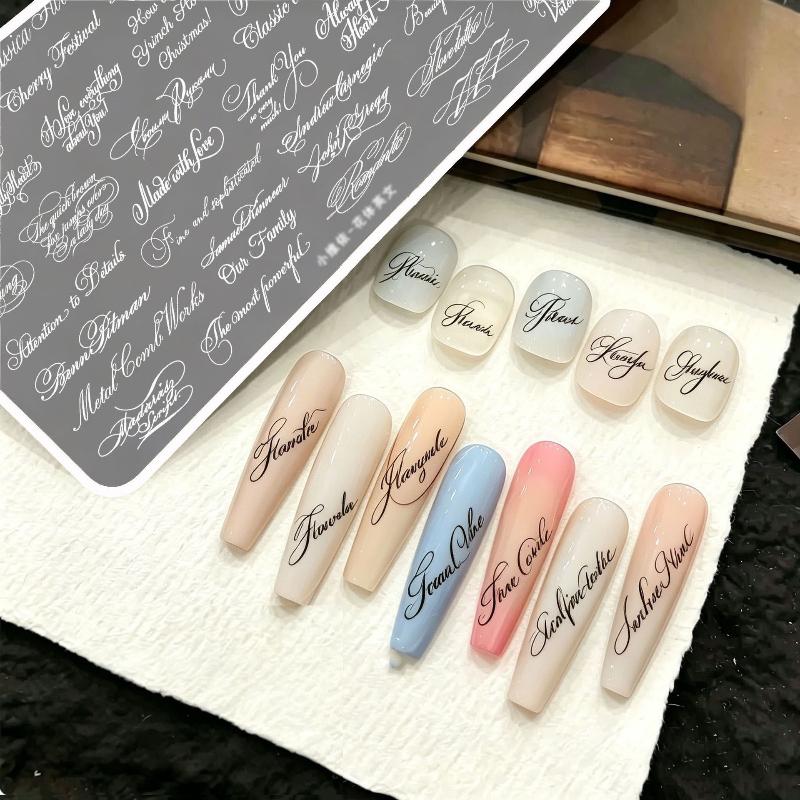 핫세일-특수 꽃무늬 영어 알파벳 패턴 스탬핑 플레이트  - Nail Art Stamping Kit 리뷰 및 가격