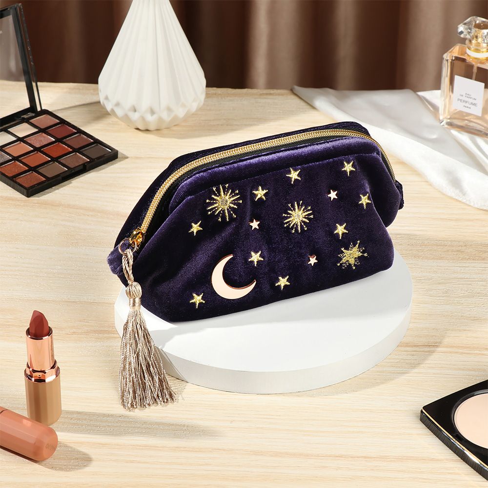 일본식 벨벳 화장품 가방 대용량 휴대용 립스틱 화장품  - Ysl Beauty Makeup Bag 리뷰 및 가격
