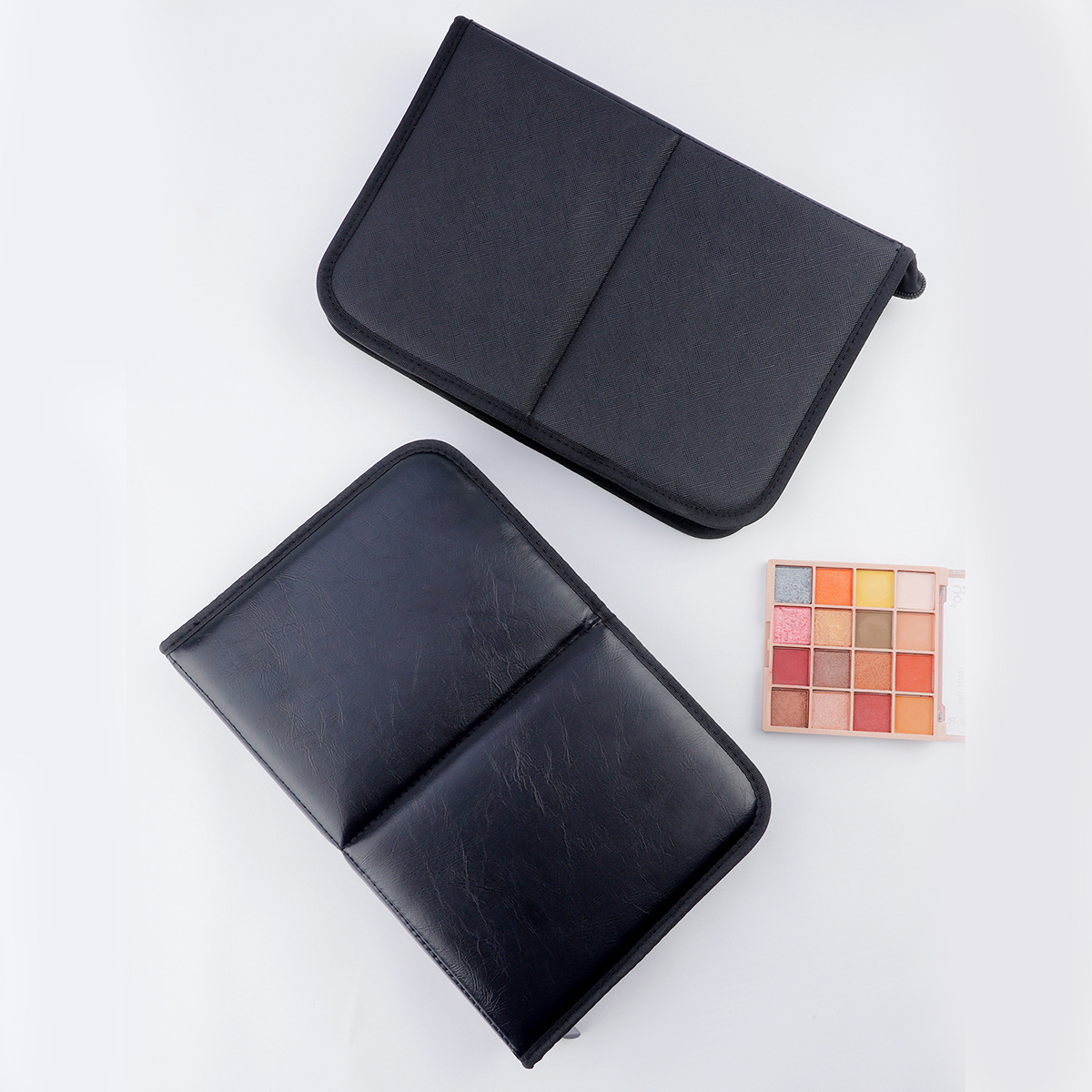 대형 블랙 접이식 메이크업 가방 14-40홀 보관함 뷰 - Beauty Bag Makeup 리뷰 및 가격