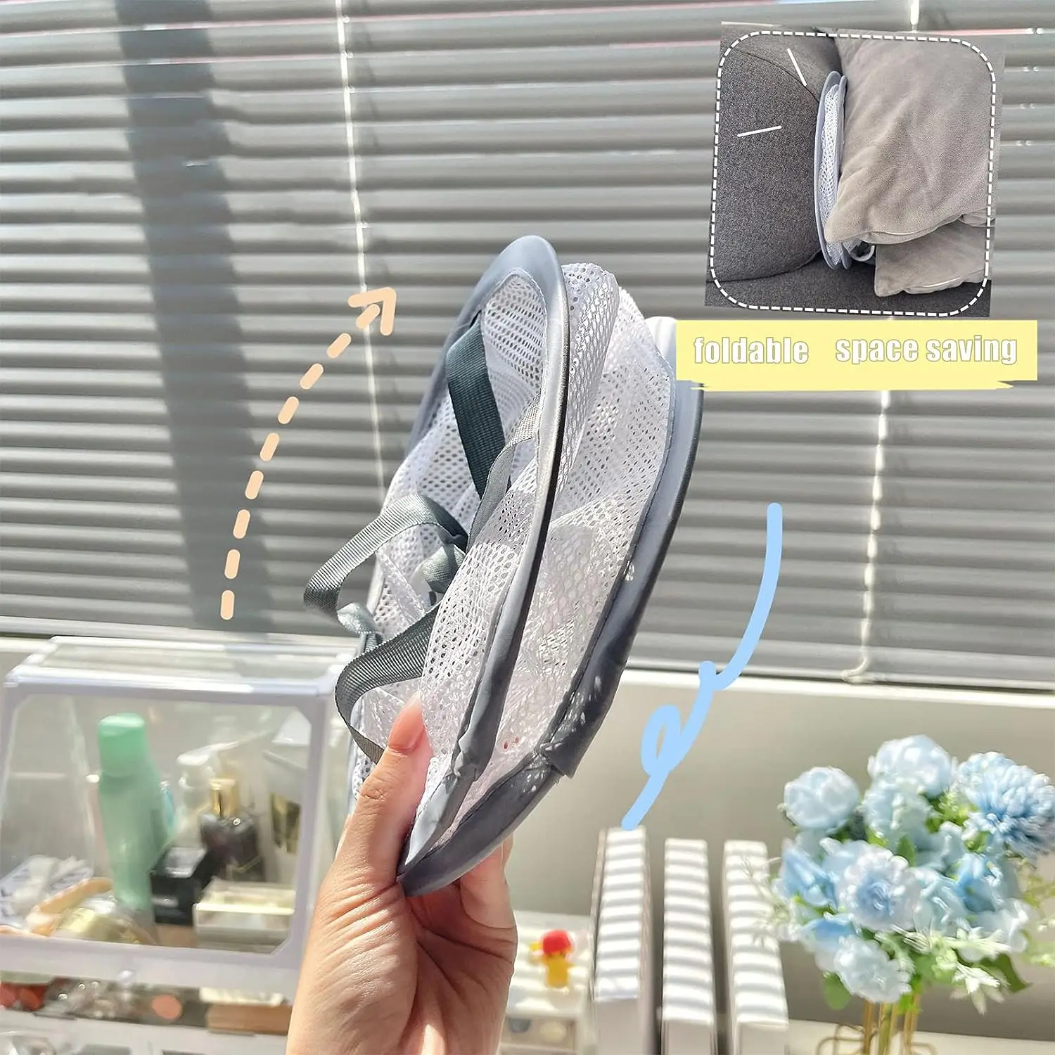 걸이식 건조 그물 목욕 정리함 보관함, 메이크업 브러쉬 - Cosmetic Sponge 리뷰 및 가격
