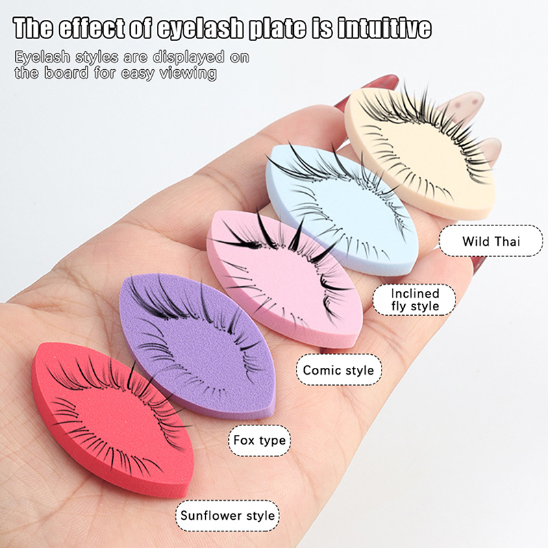 50개입 인조 속눈썹 패드 초보자용 속눈썹 맵 소프트  - Cosmetic Sponge 리뷰 및 가격