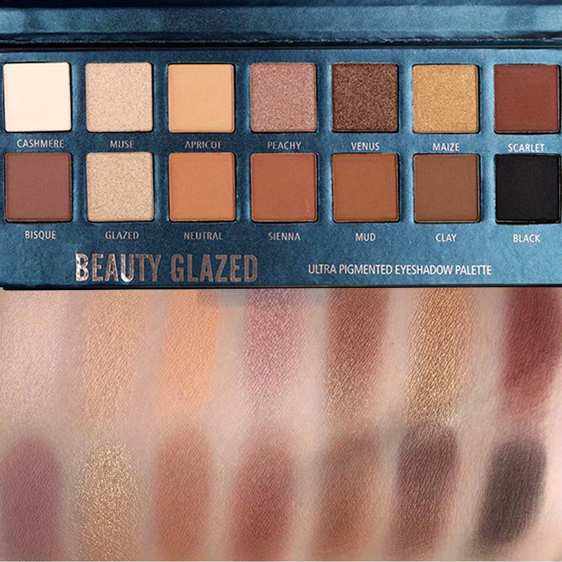 뷰티 글레이즈 14 색 아이 섀도우 팔레트 매트 하이  - Beauty Makeup Eyeshadow Palette 리뷰 및 가격