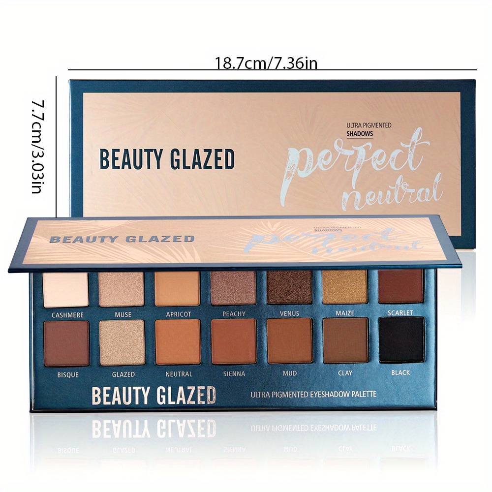 뷰티 글레이즈 14 색 아이 섀도우 팔레트 매트 하이  - Beauty Makeup Eyeshadow Palette 리뷰 및 가격