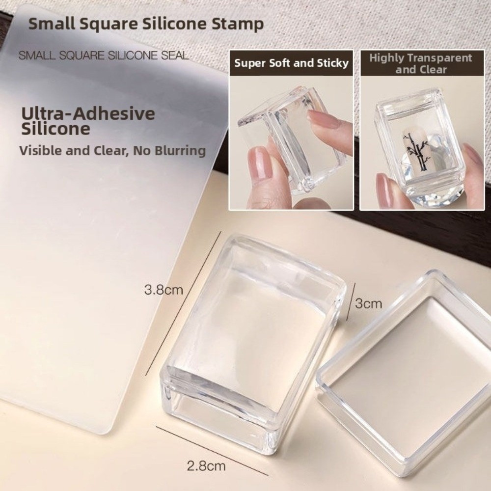 새로운 투명 네일 아트 스탬핑 플레이트 재사용 가능한  - Nail Art Stamping Kit 리뷰 및 가격