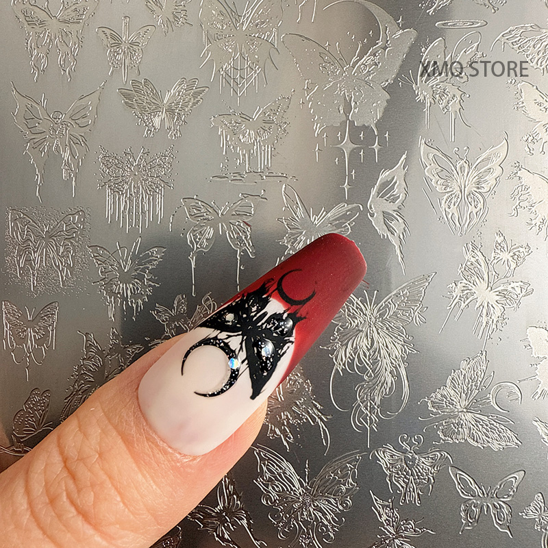 XMQ 네일 아트 스탬핑 플레이트, 나비 템플릿 - Nail Art Stamping Kit 리뷰 및 가격