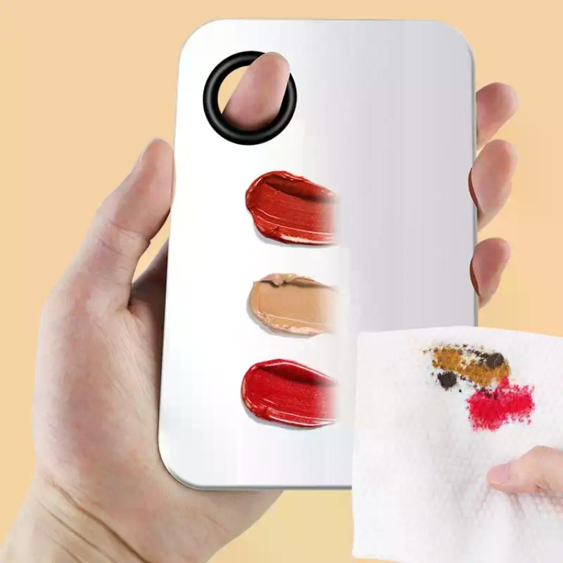 스테인레스 스틸 메이크업 믹싱 팔레트 파운데이션 스패출 - Beauty Makeup Eyeshadow Palette 리뷰 및 가격