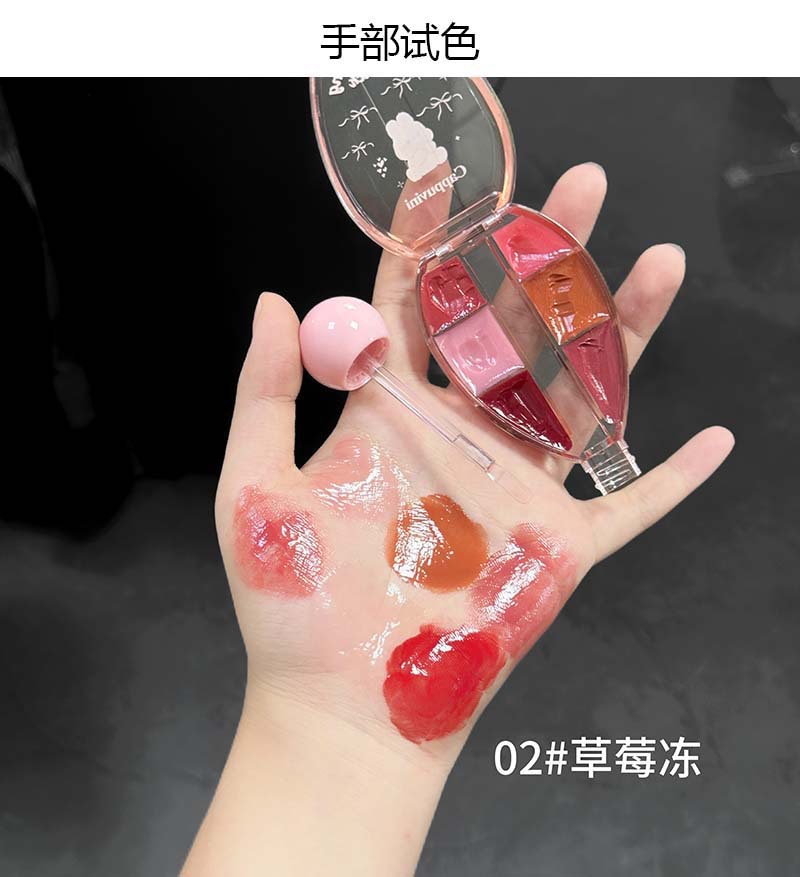 한국 패션 6색 미러 립 프리즈 학생용 화장품 글래스  - Beauty Makeup Fashion 리뷰 및 가격