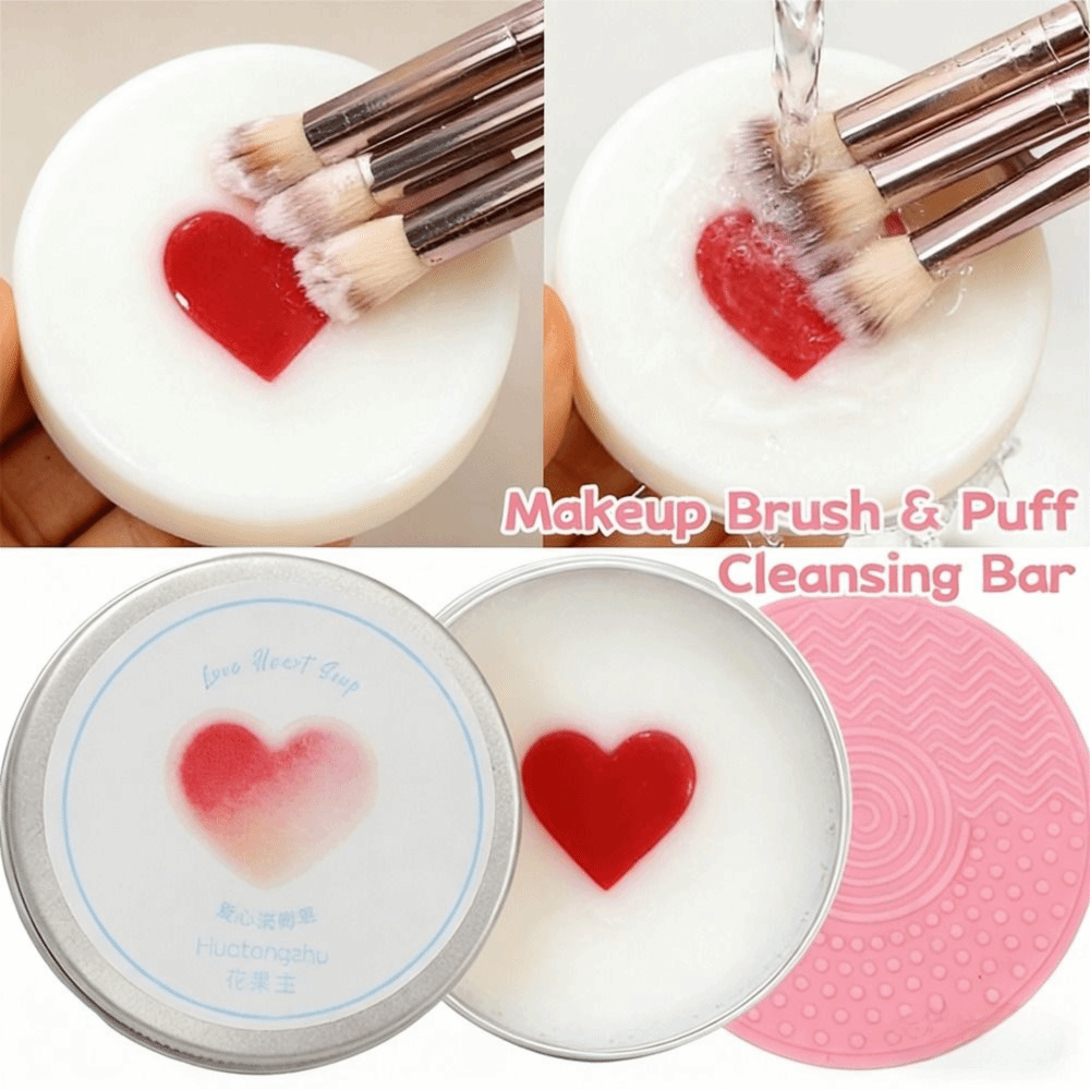 딥 클린 메이크업 브러쉬 클리너 비누(실리콘 매트 포함 - Cosmetic Sponge 리뷰 및 가격