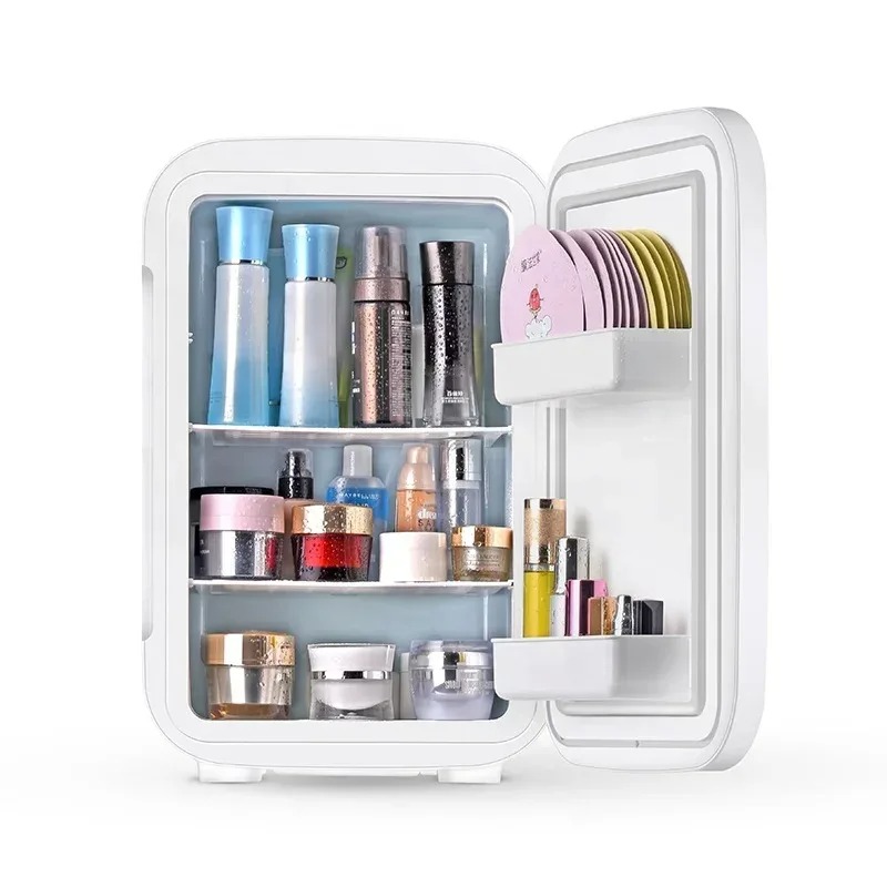 유리문 마감 냉장고 가정용 냉장고 25L 화이트 뷰티  - Beauty Makeup Fridge 리뷰 및 가격