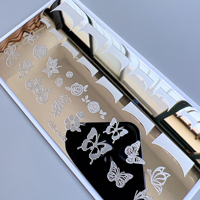 XMQ 스탬핑 플레이트 네일 아트 템플릿 발가락 프랑스 - Nail Art Stamping Kit 리뷰 및 가격