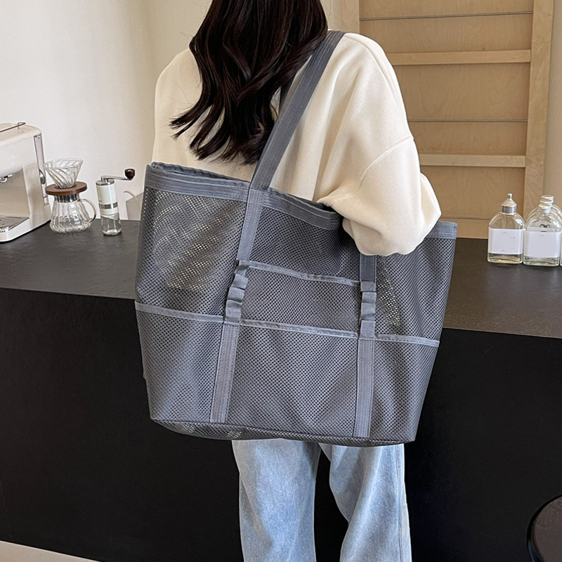 중공 대용량 메이크업 보관 가방 여성 다기능 메쉬 숄더 - Beauty Bag Makeup 리뷰 및 가격