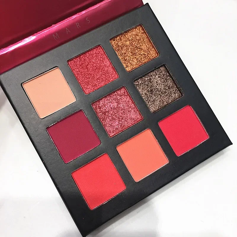 뷰티 글레이즈드 아이섀도우 팔레트 9색 쉬머 매트 오래 - Beauty Makeup Eyeshadow Palette 리뷰 및 가격