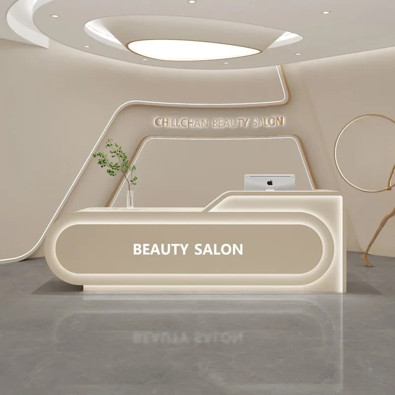 홈 메이크업 데스크 계산대 미용사 접수대 상점용 강단  - Beauty Makeup Institute 리뷰 및 가격