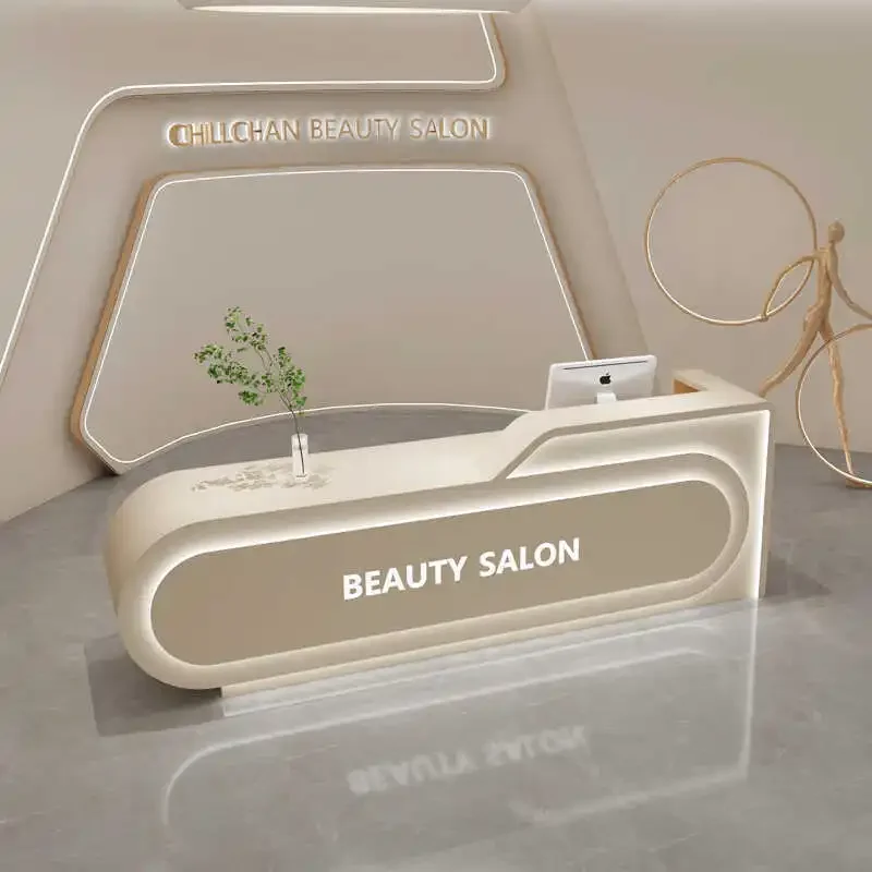 홈 메이크업 데스크 계산대 미용사 접수대 상점용 강단  - Beauty Makeup Institute 리뷰 및 가격
