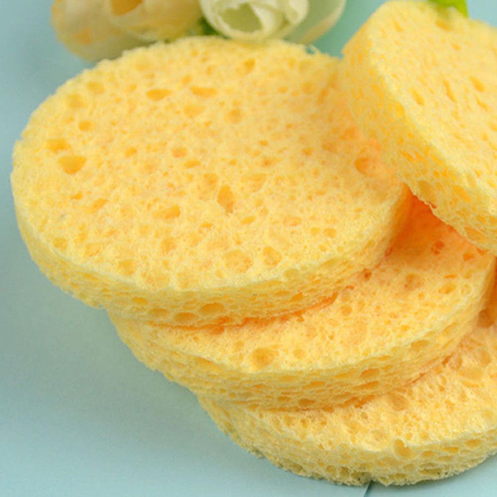 10pcs 6-9cm 노란색 얼굴 라운드 메이크업 리무 - Cosmetic Sponge 리뷰 및 가격