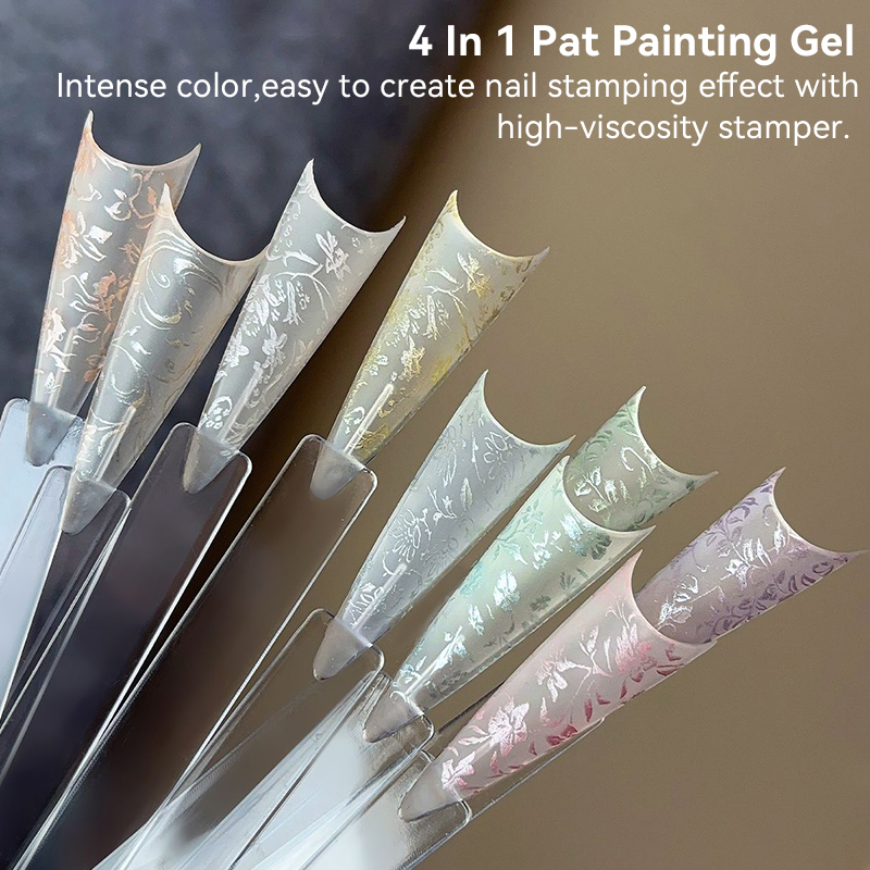 UR SUGAR 3PCS 펄 팻 페인팅 젤 네일 세트  - Nail Art Stamping Kit 리뷰 및 가격