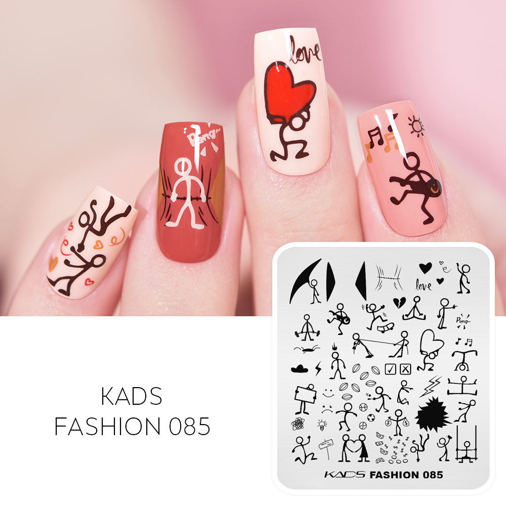 KADS 스탬핑 플레이트 네일 스탬프 템플릿, 동물 네 - Nail Art Stamping Kit 리뷰 및 가격