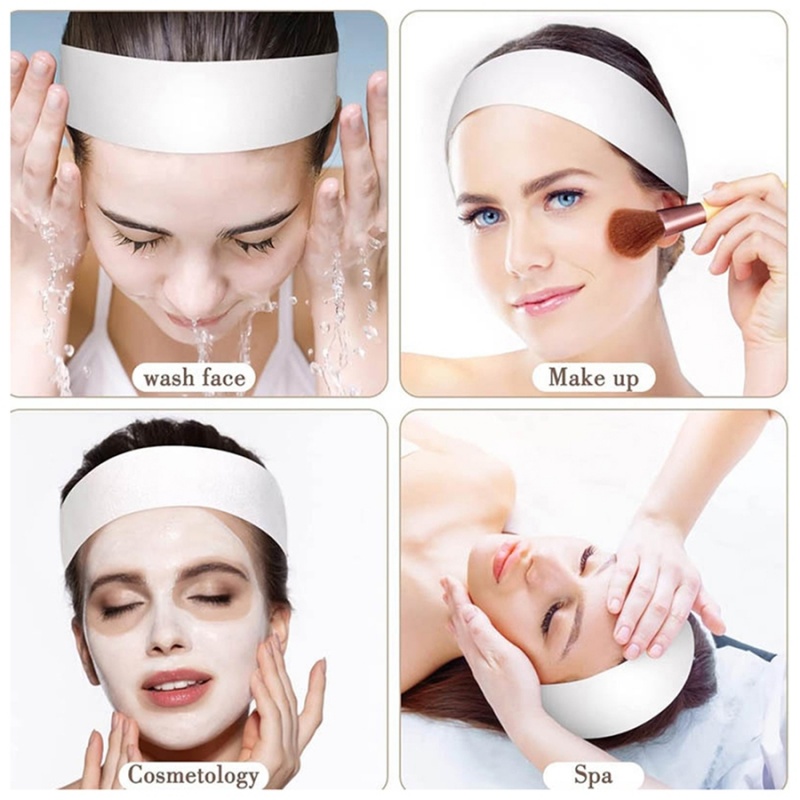 100/50/10pcs 일회용 얼굴 머리띠 스파 스트레 - Beauty Hair Makeup 리뷰 및 가격