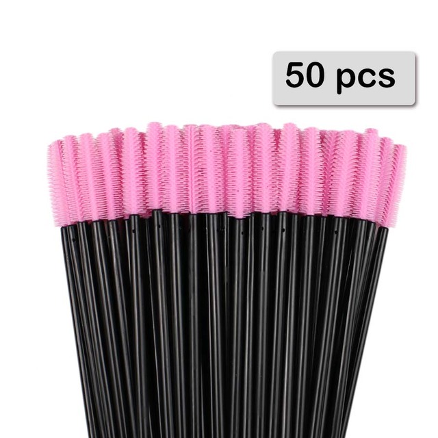 50pcs 실리콘 마스카라 완드 애플리케이터 일회용 속 - Beauty And Makeup Quotes 리뷰 및 가격