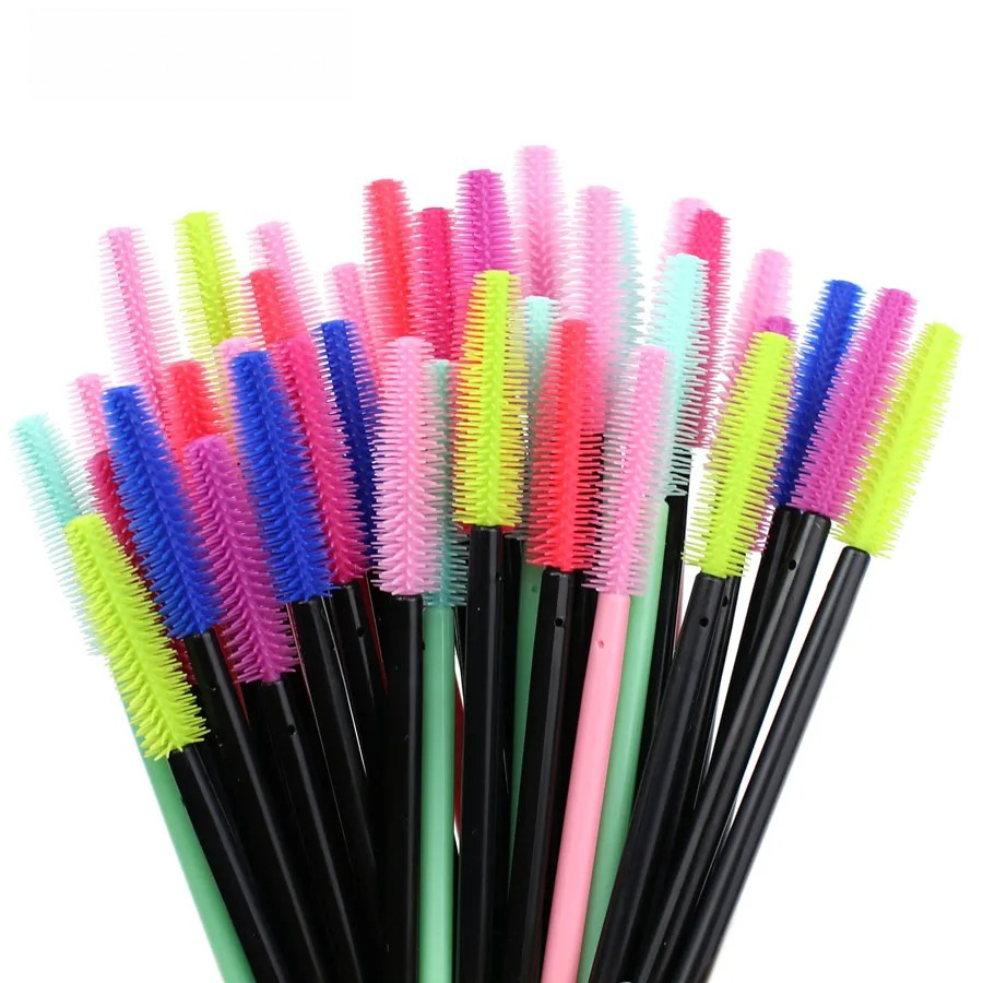 50pcs 실리콘 마스카라 완드 애플리케이터 일회용 속 - Beauty And Makeup Quotes 리뷰 및 가격