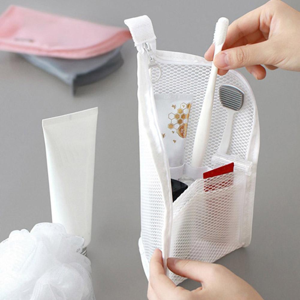 메쉬 여행용 세면도구 가방 휴대용 칫솔 화장품 정리함  - Beauty Bag Makeup 리뷰 및 가격