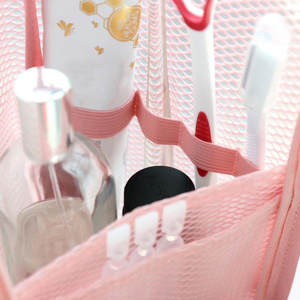 메쉬 여행용 세면도구 가방 휴대용 칫솔 화장품 정리함  - Beauty Bag Makeup 리뷰 및 가격